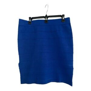 Cato Royal Blue Mini Skirt Size Large